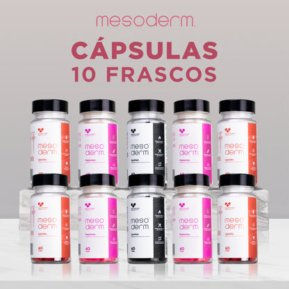 10 Frascos Cápsulas Mesoderm