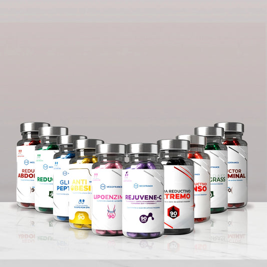 10 Frascos Cápsulas Mesofrance