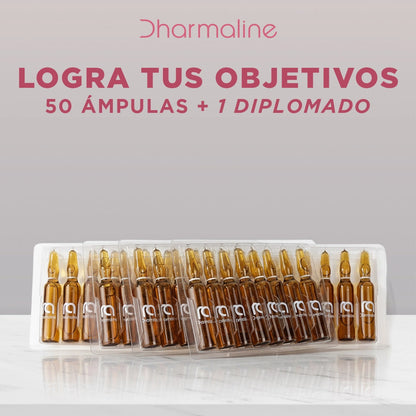 5 Blister (50 ampolletas) Dharmaline