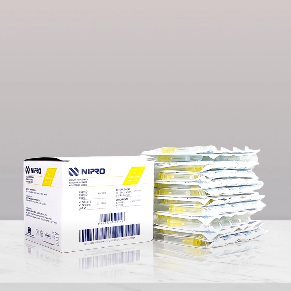 Aguja Hipodérmica Nipro - Caja con 100