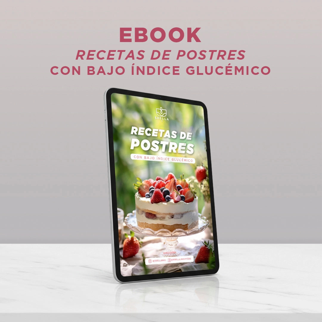 Recetas de Postres con Bajo Índice Glucémico