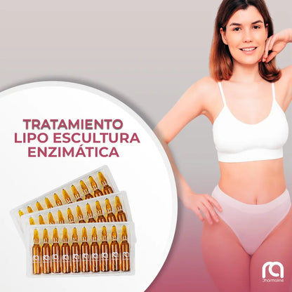 Tratamiento Lipo Escultura Enzimática - Dharmaline