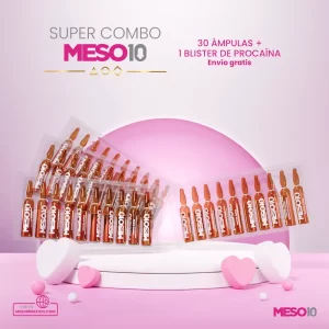 30 Ámpulas Meso10 + 1 Blister de Procaína