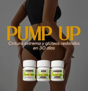 💥 TRATAMIENTO PUMP UP! – CINTURA EXTREMA Y GLÚTEOS REDONDOS EN 30 DÍAS